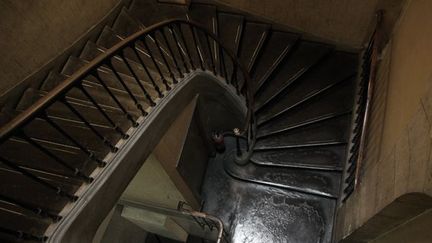 Le fameux escalier du 36 Quai des Orfèvres, visible ce week-end lors des Journées du Patrimoine
 (PMG/SIPA)