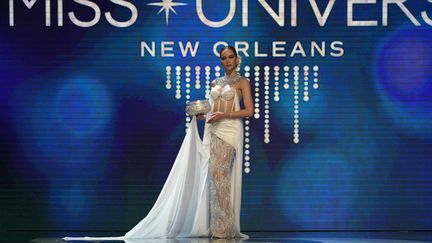 Anna Sueangam-Iam, Miss Thaïlande, à l'élection Miss Univers 2023. (JOSH BRASTED / GETTY IMAGES NORTH AMERICA)