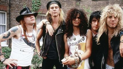 Guns&#039;n&#039;Roses version originale, en 1986.
 (Ilpo Musto / Rex Featur/REX/SIPA)