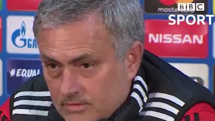 José Mourinho en conférence de presse