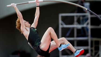 Le Canadien Shawn Barber avait tenté un retour sur les sautoirs après une période difficile, comme ici à Chorzox le 22 août 2018. (FOTO OLIMPIK / NURPHOTO)