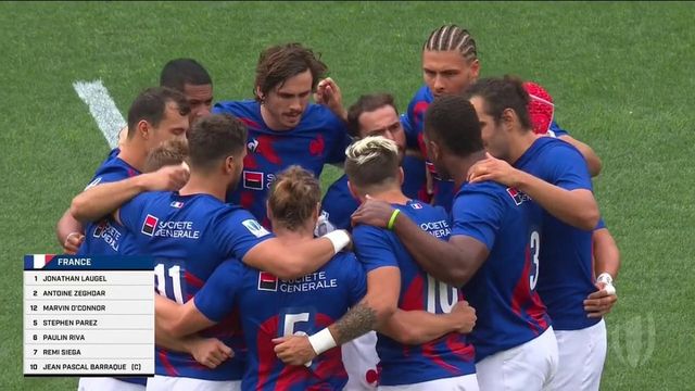 TQO rugby à 7 (H) : les meilleurs moments du match France vs Jamaïque