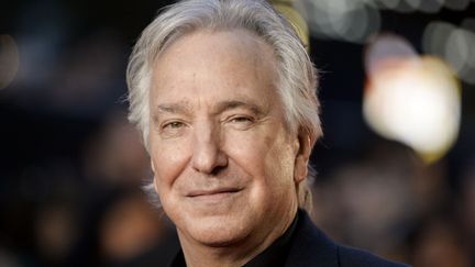 Le comédien Alan Rickman, à Londres (Royaume-Uni), le 17 octobre 2014. (EUAN CHERRY / NURPHOTO / AFP)