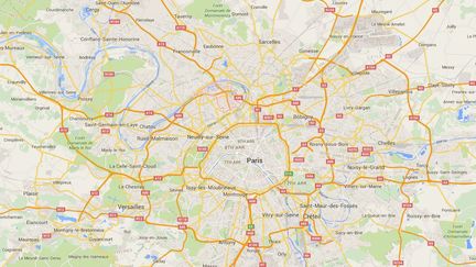 Capture d'écran pointant Gennevilliers (Hauts-de-Seine) où une jeune femme a été violemment agressée par trois autres adolescentes, le 18 avril 2016. (GOOGLE MAPS)