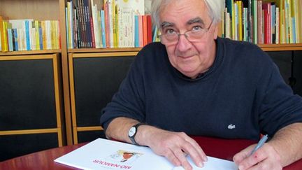 Claude Ponti à L&#039;école des loisirs, sa maison d&#039;édition
 (Laurence Houot / Culturebox)