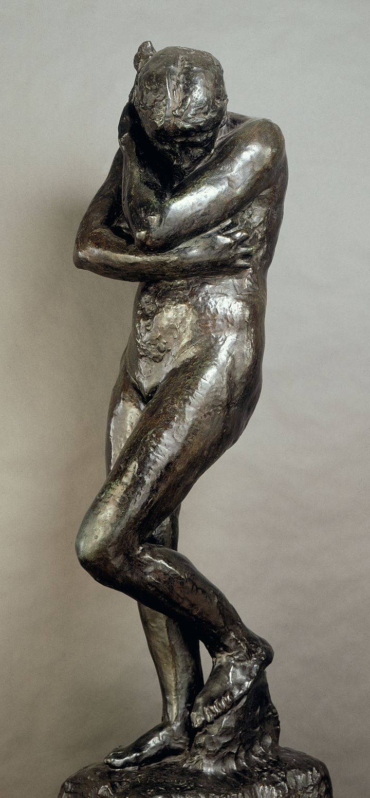 Auguste Rodin (1840-1917), "Eve", 1881. Paris, mus&eacute;e Rodin, d&eacute;p&ocirc;t du mus&eacute;e d&rsquo;Orsay. Bronze. H. 174 cm ; L. 58 cm ; P. 66 cm. (ADAM RZEPKA)