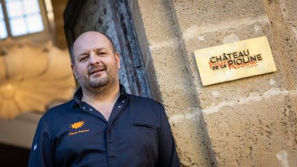 Pierre Reboul, chef étoilé pour une cuisine "créative et récréative" au Château de la Pioline, aux portes d'Aix-en-Provence. (CHATEAU DE LA PIOLINE)