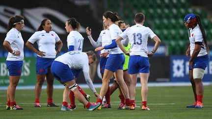 Les Françaises du XV de France, lors du tournoi des 6 Nations 2020 (ANDY BUCHANAN / AFP)