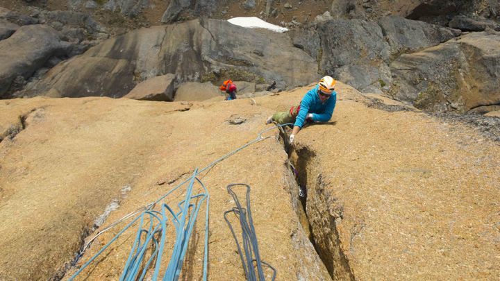 &nbsp; (Escalade au Groenland © Maewan)