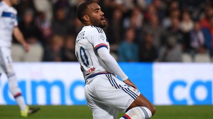 L'attaquant de l'OL, Alexandre Lacazette