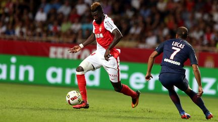 Tiémoué Bakayoko face à Lucas lors du récent ASM-PSG (JEAN-FRAN?OIS OTTONELLO / MAXPPP)