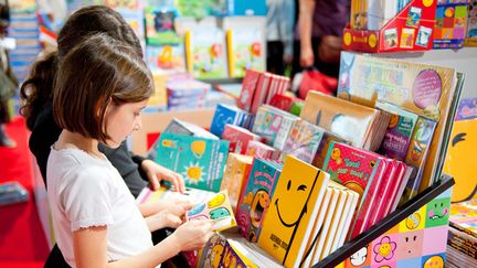 Au Salon du Livre et de la Presse jeunesse 2014, à Montreui (26 novembre 2014)
 (Gaël Dupret / MaxPPP)