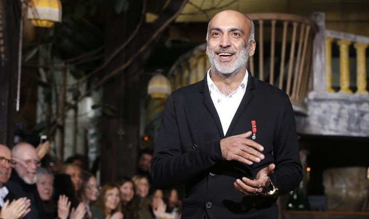 Le créateur Manish Arora, février 2016
 (GUILLAUME HORCAJUELO/EPA/MaxPPP)