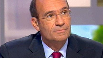 Le ministre du Budget Eric Woerth, en octobre 2008. (France 3)