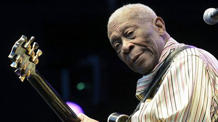 &nbsp; (B.B. King en concert à Zurich en 2012 © MaxPPP)