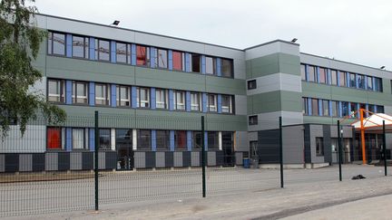 L'&eacute;cole primaire Paul-Langevin, &agrave; Saint-Laurent-de-Blangy, dans le Pas-de-Calais, le 28 juin 2013. ( MAXPPP)