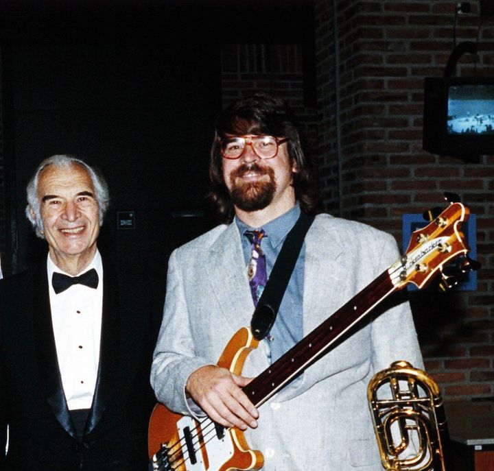 Dave et Chris Brubeck en 1992
 (DPA/AFP)