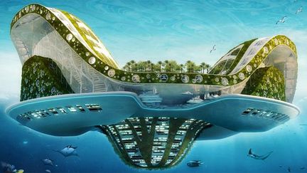 Lilypad, le projet de cité nénuphar de Vincent Callebaut
 (Vincent Callebaut Architectures)