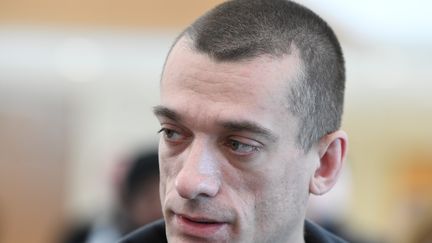 L'activiste russe Pyotr Pavlensky. (ALAIN JOCARD / AFP)