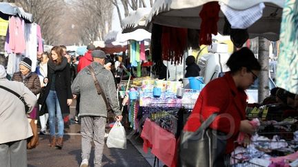 Le célèbre marché du Prado, à Marseille. (MAXPPP)