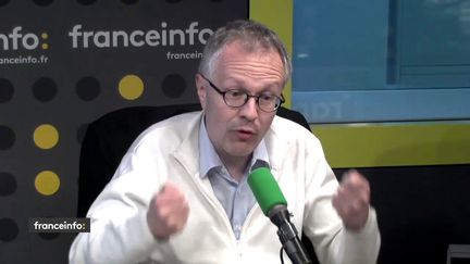 Thierry Chèze, rédacteur en chef du magazine "Studio", le 22 mai 2018. (FRANCEINFO / RADIO FRANCE)