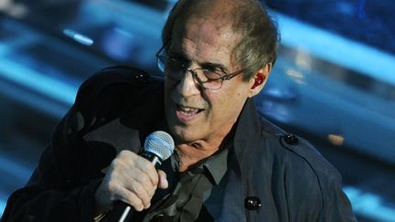 Adriano Celentano, le 14 février 2012 au festival de San Remo.
 (Tiziana Fabi / AFP)