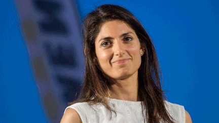 &nbsp; (À 37 ans, Virginia Raggi pourrait devenir la première femme maire de Rome © MaxPPP)