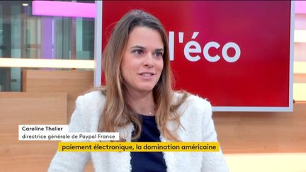 Invitée de Jean-Paul Chapel dans ":l'éco", Caroline Thelier, Directrice Générale de PayPal France, est venue parler du marché du paiement en ligne.