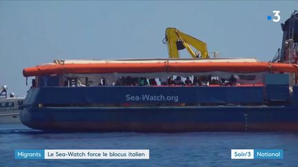 Migrants : bras de fer entre le Sea-Watch et l'Italie