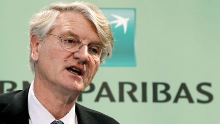 Le PDG de BNP Paribas, le 17 f&eacute;vrier 2011 &agrave; Paris. ( CHARLES PLATIAU / REUTERS)