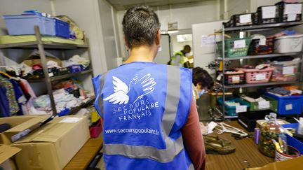 Une antenne du Secours Populaire à Marseille. Image d'illustration. (SPEICH FRÃ©DÃ©RIC / MAXPPP)