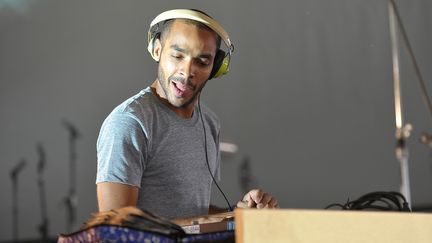 DJ Mehdi le 5 septembre 2010 au festival Electric Zoo de New York (Etats-Unis). (BRIAN KILLIAN / WIREIMAGE)