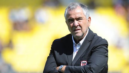 Jean-René Bouscatel, le président du Stade Toulousain. (XAVIER LEOTY / AFP)