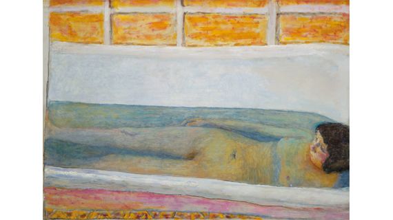 Pierre Bonnard, "Baignoire" ("Le Bain"), 1925.&nbsp;Huile sur toile, 86 &times; 120,6 cm.&nbsp;Tate, don de Lord Ivor Spencer-Churchill par&nbsp;l&rsquo;entremise de la Contemporary Art Society 1930. (PHOTO: &copy; 2012, TATE, LONDON&copy; 2012, PROLITTERIS, ZURICH)