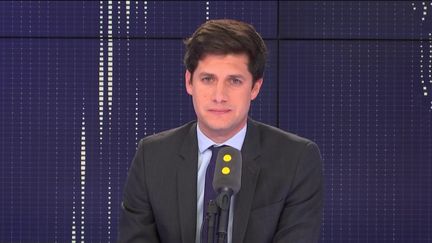 Julien Denormandie, ministre auprès de la ministre de la Cohésion des territoires et des relations avec les collectivités territoriales, chargé de la ville et du logement, jeudi 18 octobre 2018. (RADIO FRANCE / FRANCEINFO)