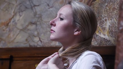 La d&eacute;put&eacute;e FN Marion Mar&eacute;chal-Le Pen, le 9 juin 2015 &agrave; l'Assembl&eacute;e nationale. (DOMINIQUE FAGET / AFP)