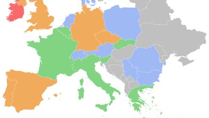 Les mesures sanitaires prises par les gouvernements européens pour freiner la propagation de l'épidémie de Covid-19. (FRANCEINFO)