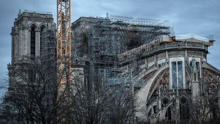 La cathédrale Notre-Dame de Pairs le 26 décembre 2019 (STEPHANE DE SAKUTIN / AFP)