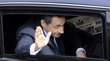 Nicolas Sarkozy (8 mai 1945) (AFP/Bertrand Guay)