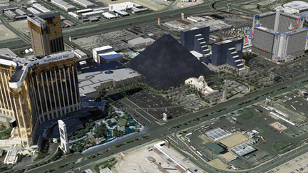 CARTE. Visualisez les lieux de la fusillade à Las Vegas (GOOGLE EARTH)