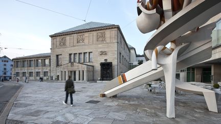 &nbsp;La façade du&nbsp;musée Kunsthaus Zürich. (GAETAN BALLY / MAXPPP)