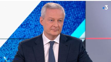 Bruno Le Maire
27 novembre 22 (CAPTURE D'ECRAN "DIMANCHE EN POLITIQUE" / FRANCE 3)