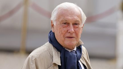 Le médecin Jean-François Delfraissy en visite à l'Elysée le 7 mai 2022. (LUDOVIC MARIN / AFP)