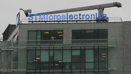 Le quartier-général de STMicroelectronics à Paris, le 28 septembre 2005 (THOMAS COEX / AFP)