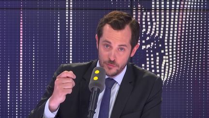 Nicolas Bay, invité de franceinfo le 3 juin 2019. (FRANCEINFO / RADIO FRANCE)