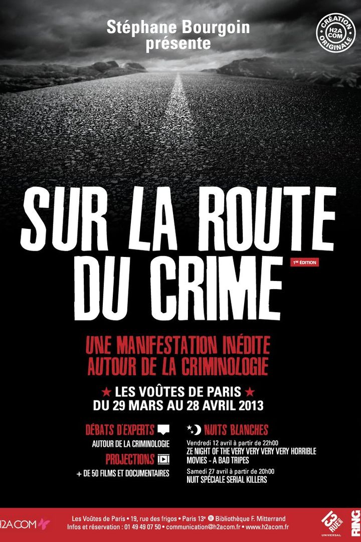 L'affiche de "Sur la route du crime"
 (H2ACOM)