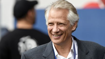 Dominique de Villepin a annoncé son soutien à Emmanuel Macron, le 21 avril 2017. (Photo d'illustration) (FRANCK FIFE / AFP)