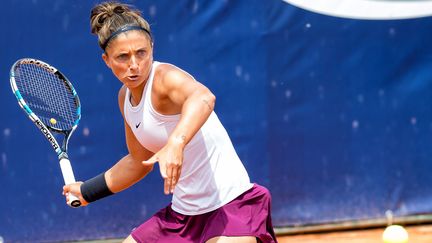 Sara Errani lors du tournoi WTA d'Emilie-Romagne, le 18 mai 2021. (VALERIO ORIGO / IPA / MAXPPP)