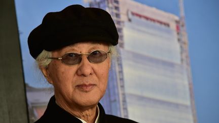 L'architecte japonais Arata Isozaki en 2014.
 (Giuseppe CACACE / AFP)