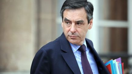 Le Premier ministre François Fillon à l'ELysée, le 12 mai 2010 (AFP - Eric Feferberg)